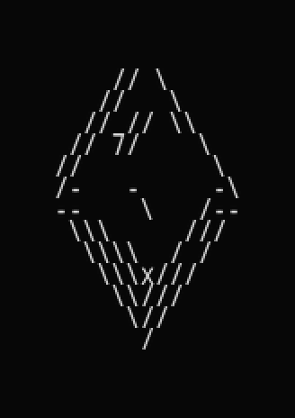 A clean diamond